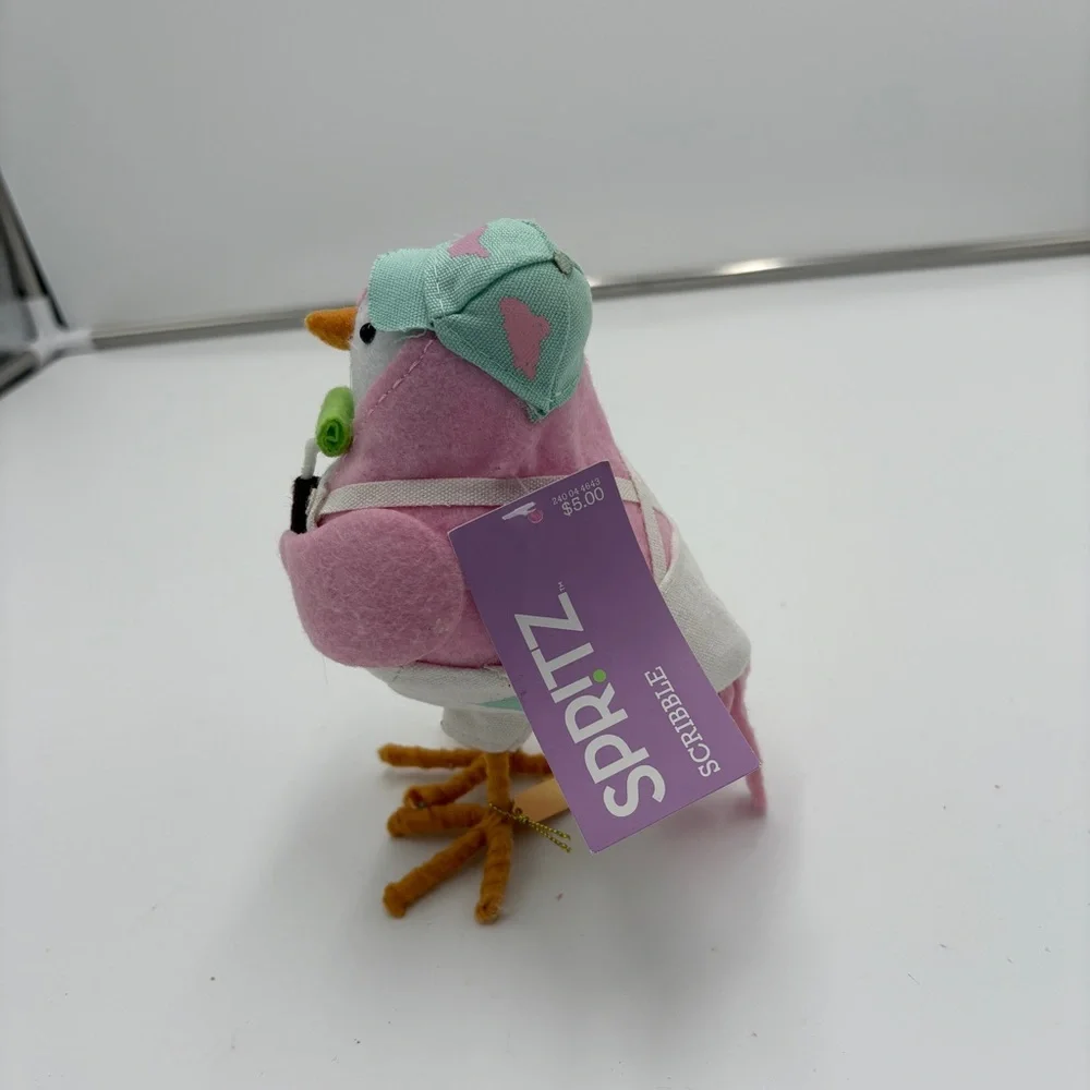 Target Spritz Easter 2025 Featherly Friends Fabric Bird Painter Scribble Decor